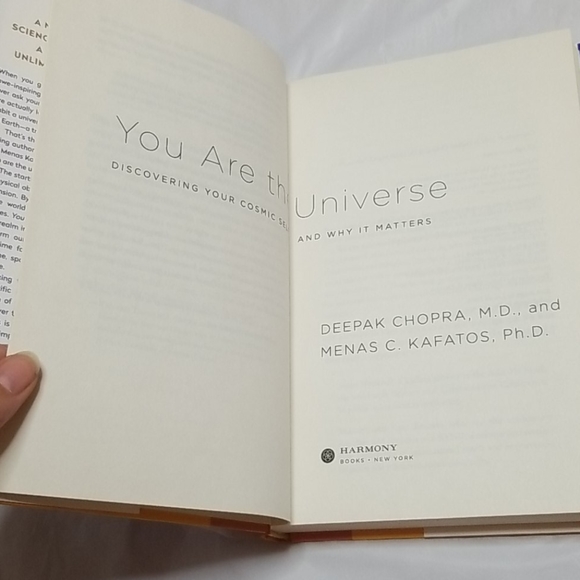 "You Are The Universe" by Deepak Chopra, M.D. NWT - Picture 7 of 8